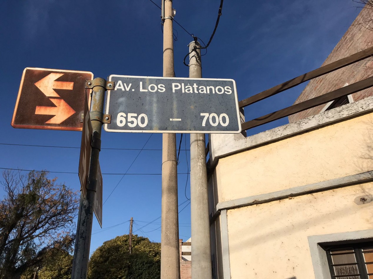 Bo Los platanos, sobre Av. Los platanos esq. Francisco villa.-