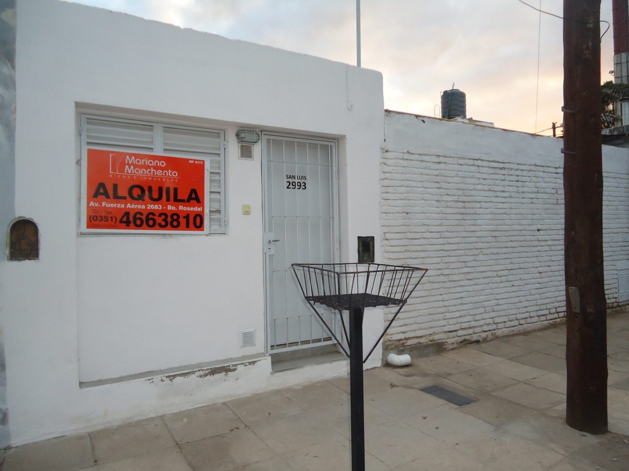 ALTO ALBERDI, Departamento externo.- 